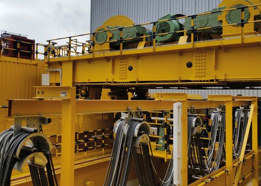 Les climatiseurs pour grues sont adaptés au refroidissement du système électrique de la grue.