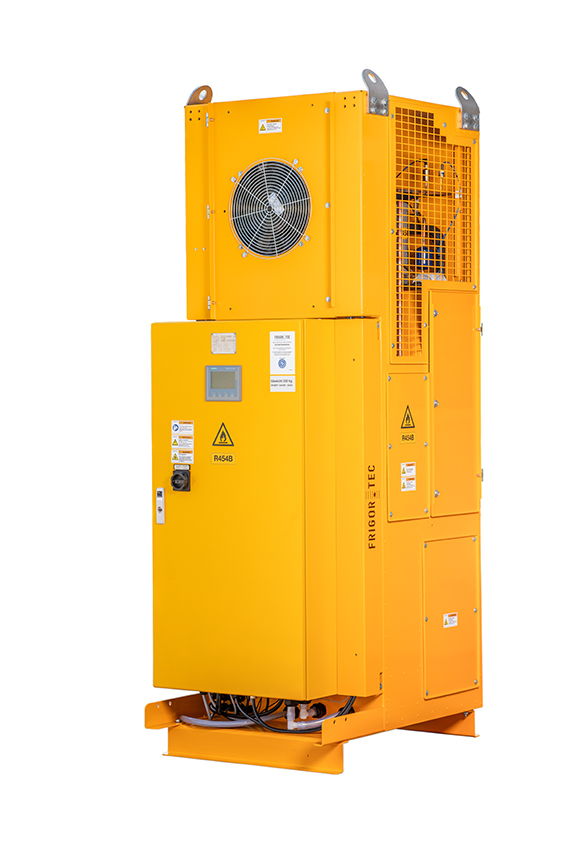 Kühltechnik für Batteriecontainern