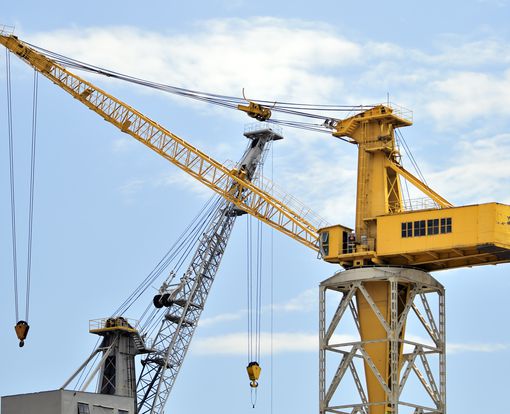 Crane cooling to protect the electronics