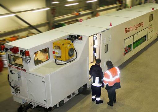 Equipo para refrigerar un tren en Austria