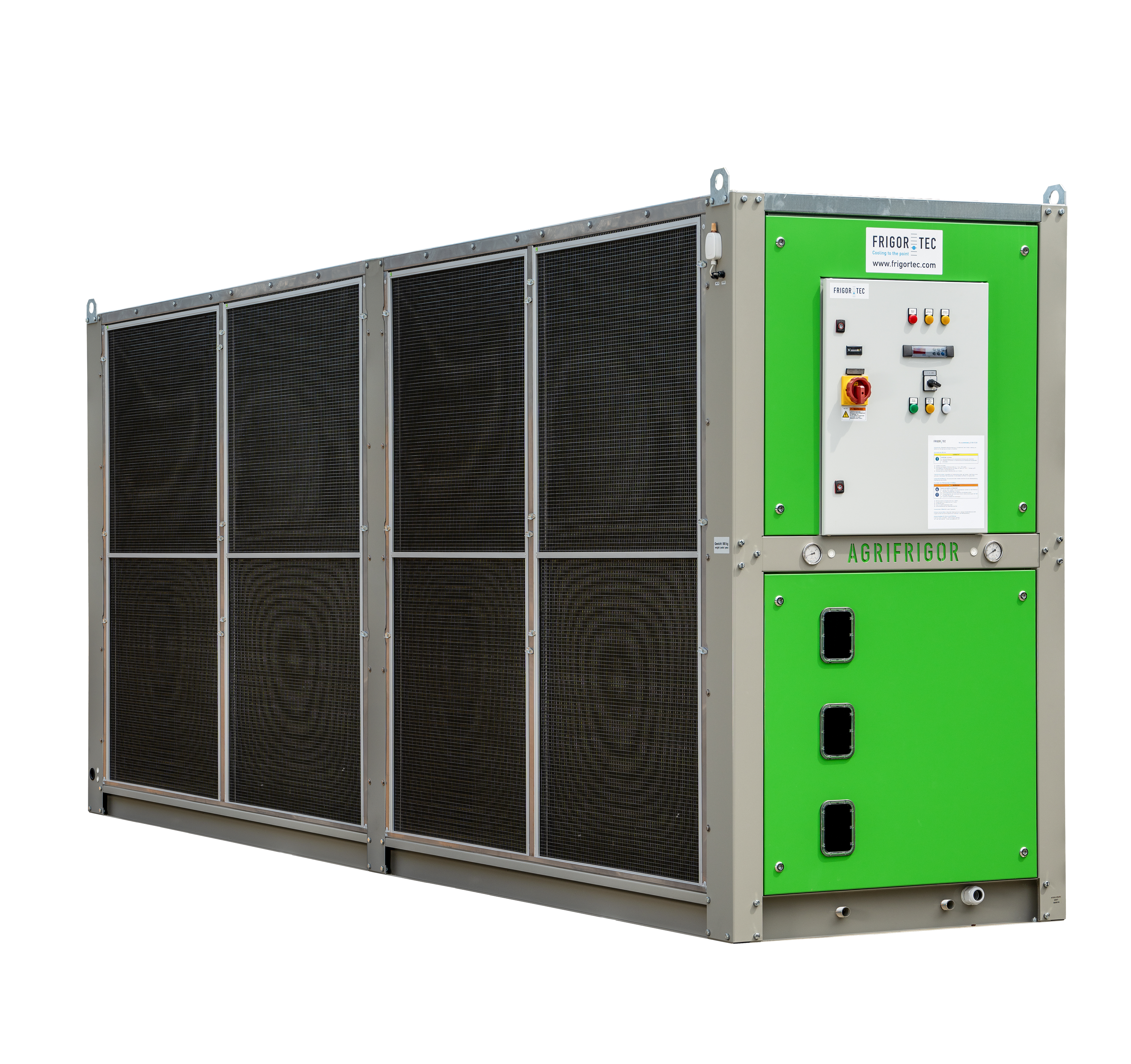 Hay dryer with heat pumps