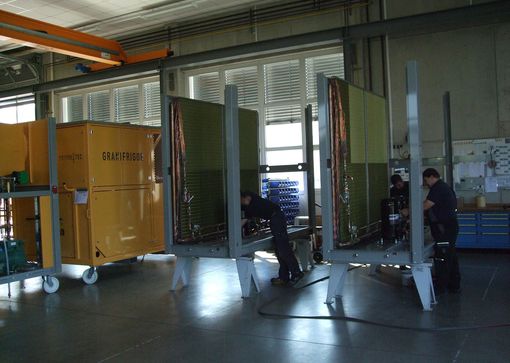 Producción de equipos de secado de heno. Hecho en Alemania.