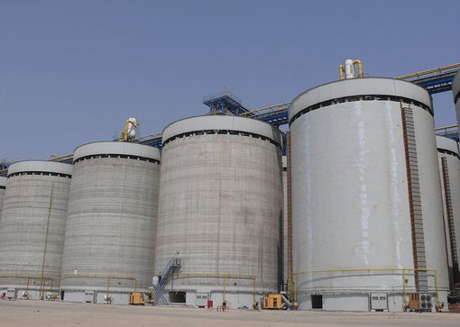 Ejemplo demostrativo de refrigeración ecológica del cereal a gran escala